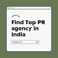 Find Top PR agency in India