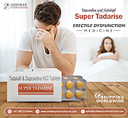 Super Tadarise Tablets Erectile Dysfunction Medicine Online