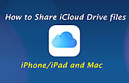 How to Share iCloud Drive files on iPhone/iPad and Mac - 1-800-385-7116