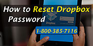 How to Reset Dropbox Password - Recover Dropbox Password - Helpline 1-800-385-7116