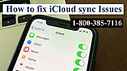 How to fix iCloud sync Problem/ Issues, iCloud Help 1-800-385-7116