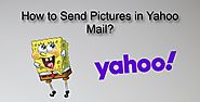 How to send pictures in yahoo mail?