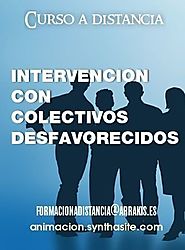 INTERVENCION CON COLECTIVOS DESFAVORECIDOS - Cursos Educacion Social