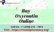 Oxycontin: Get quick relief from severe pain