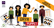 Gaya - Female Puppet for Adobe Character Animator