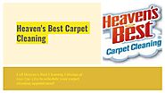 Heaven's best carpet cleaning