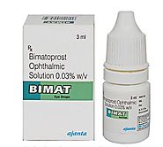 Buy Bimat 3 ml eye drops | Generic Bimatoprost | Buy At GenericStreet