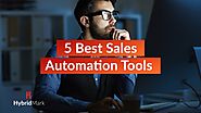 5 Best Sales Automation Tools - Sales Automation Softwares 2020