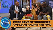 Kobe Bryant Surprises 6-year-old With Epilepsy | The View