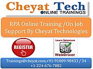Cheyat Technologies - The Best RPA Online Training and BluePrism Online Training