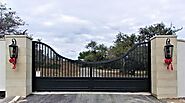 Automatic Residential Driveway Gates - On Feet Nation