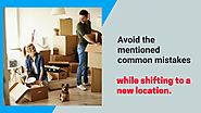 Common Mistakes People Make While Moving
