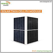Half-cut Solar modules | Solar Twin cell PV panel - Novergy