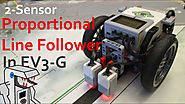 How to Make a 2 Sensor Proportional Line Follower in EV3-G
