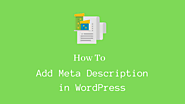 How to add meta description in WordPress | Proven in 2020