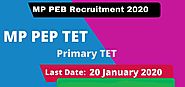 MP Primary TET Admit Card & Exam Dated | Jobs Alert India