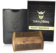 Sandalwood Beard Comb | Striking Viking Wood Comb