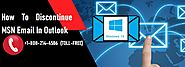 How To Discontinue MSN Email In Outlook | msnemailsupport