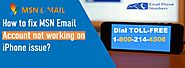 How to fix MSN Email Account not working on iPhone issue? - MSN Email