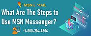 How To Use MSN Messenger?