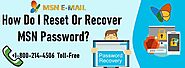 Reset or Recover MSN Password? 1-800-214-4506 | MSN Phone Number