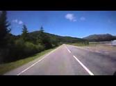 Achnasheen to Gairloch Scotland, via the A832 on a BMW R1200RT motocycle