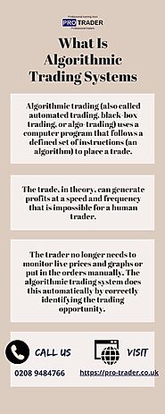 What Is Algorithmic Trading Systems?