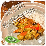 Thai Curry Gemüse Mit Räuchertofu - Vegan & Lecker (Rezept)