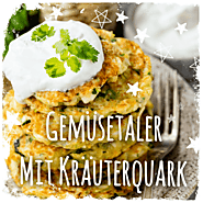 Gemüsetaler Mit Kräuterquark - Schnell & Lecker (Rezept)