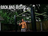 Creative Calisthenic back and bicep workout