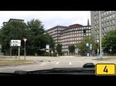 Driving in Hamburg, Germany [HD720p] In & Out on the Autobahn