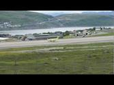 Beechcraft Landing to Hammerfest Norway