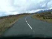Driving on Lewis/Harris, Outer Hebrides, Scotland