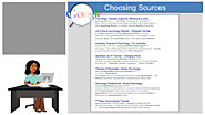 Choosing the Best Sources and Evidence | Ashford Writing Center