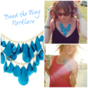 Rocking of the Typical Turquoise Necklace and Cuffs - Bubblews