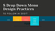 8 Drop Down Menu Design Practices to Follow in 2021?: SFWPExperts