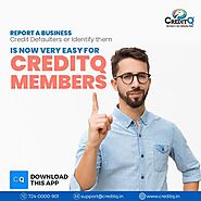 Report a business credit defaulters on CreditQ