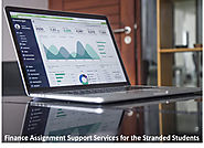 Finance Assignment Support Services for the Stranded Students