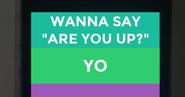 A 'Yo' Is Lovely to Receive