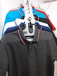 Customized Polo T-Shirt with Embroidery by Taste of Fabric