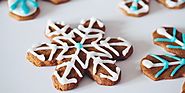 Vegan Gingerbread Snowflakes - Vegan Culinary Cruises - Medium