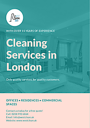 Cleaning Services London | West Clean Ltd |