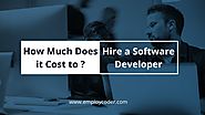 How Much Does it Cost to Hire a Software Developer?