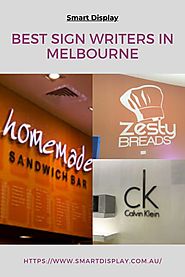 Best Sign Writers in Melbourne
