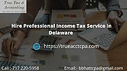 Are you looking Income Tax Service in Delaware ?
