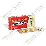 Tadacip 20: Online Cipla Tadacip 20 Mg Reviews, Side Effects, Price | MedyPharmacy