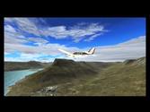 FSX approach at Isafjordur, Iceland