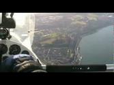 Scottish Microlight Aircraft Flight from Stirling to Isle of Bute Scotland
