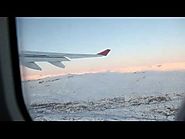 A330 takeoff from Kangerlussuaq (BGSF), Greenland