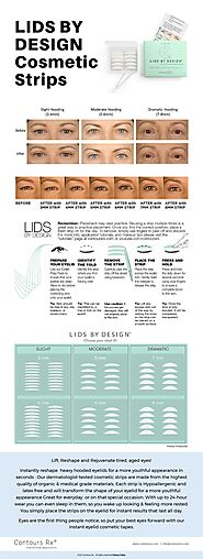 LIDS BY DESIGN: Get Instant Eyelid Lift Without Surgery